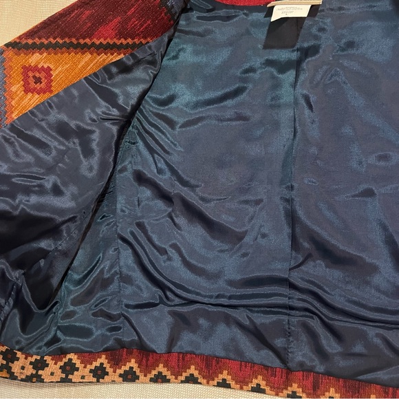 Coldwater Creek Aztec boho southwestern Vest - Picture 9 of 12